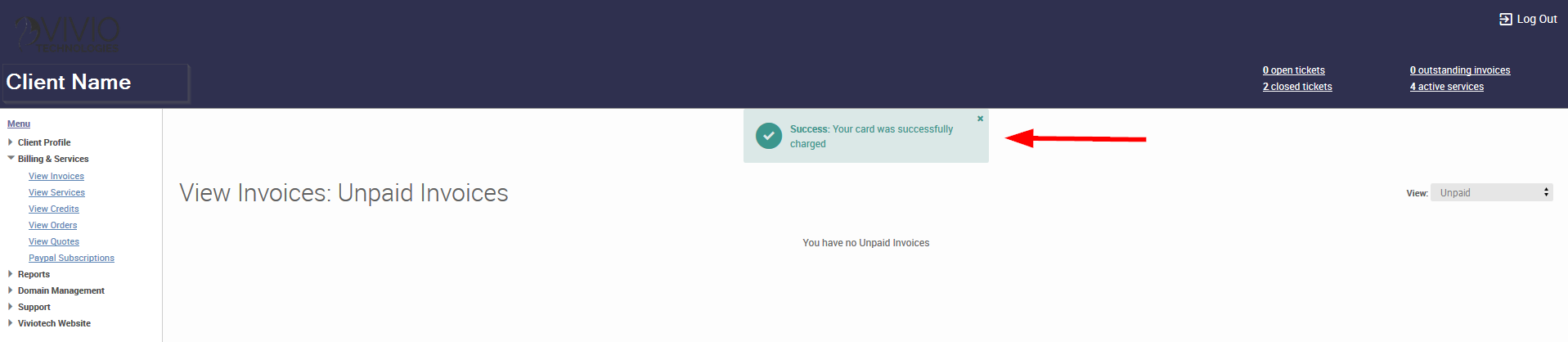 Knowledge Base > How to view invoices and make payment in Portal > Success.png